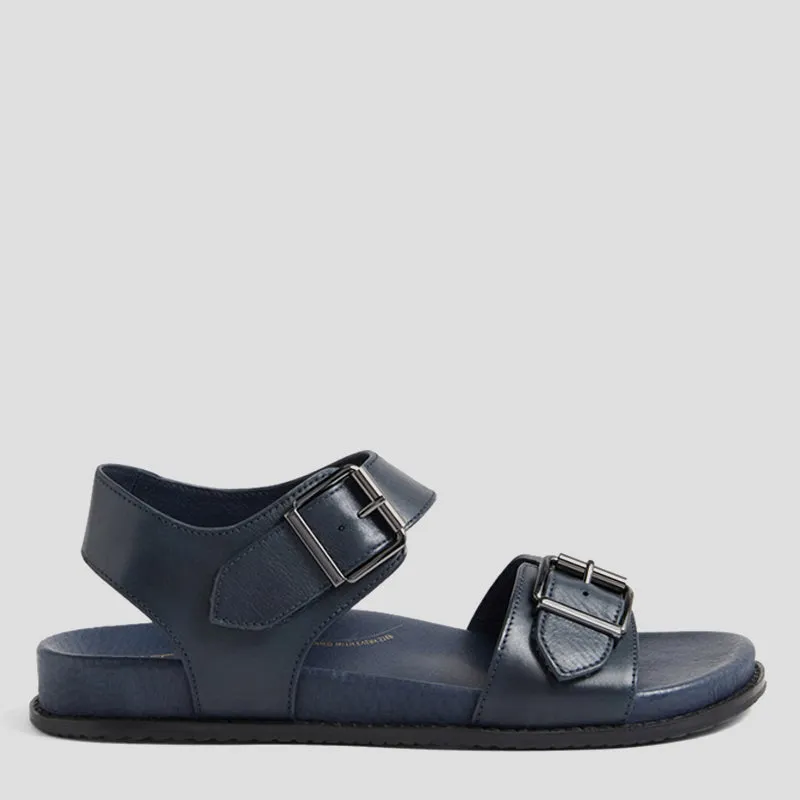 HASTICE W - NAVY LEATHER