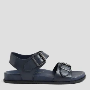 HASTICE W - NAVY LEATHER
