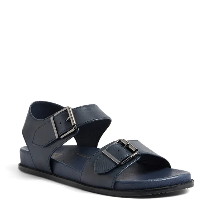 HASTICE W - NAVY LEATHER