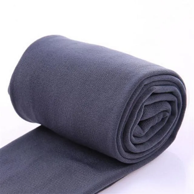 Heat Fleece Winter Leggings - Black / One Size