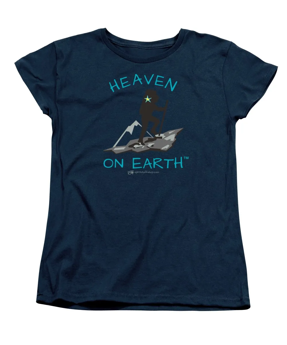 Hiker Heaven On Earth - Women's T-Shirt (Standard Fit)