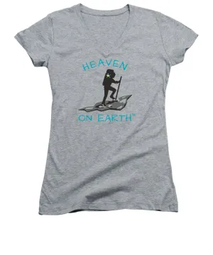 Hiker Heaven On Earth - Women's V-Neck