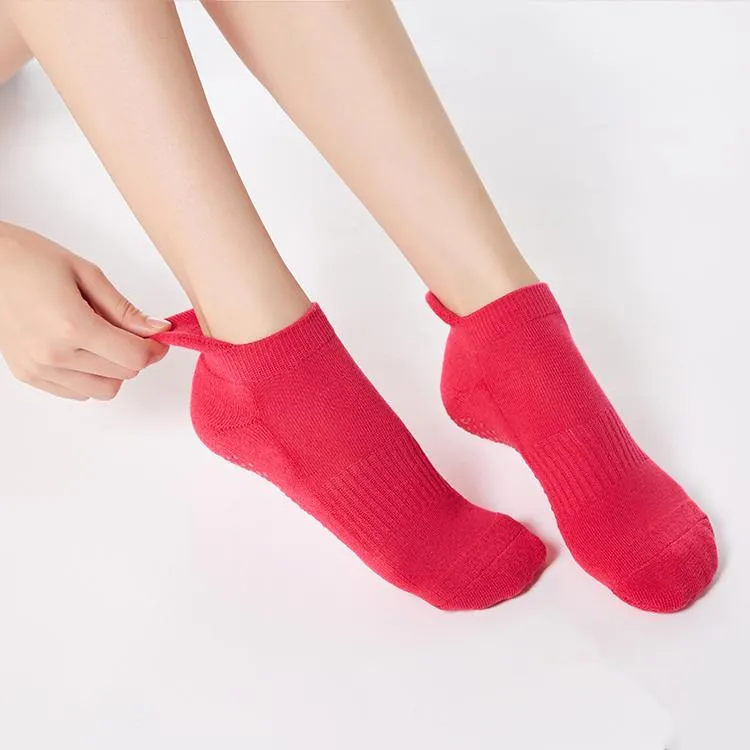 HJ Non-Slip Ballet Style Professional Yoga Socks