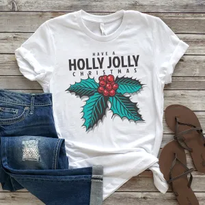 HOLLY CHRISTMAS TEE