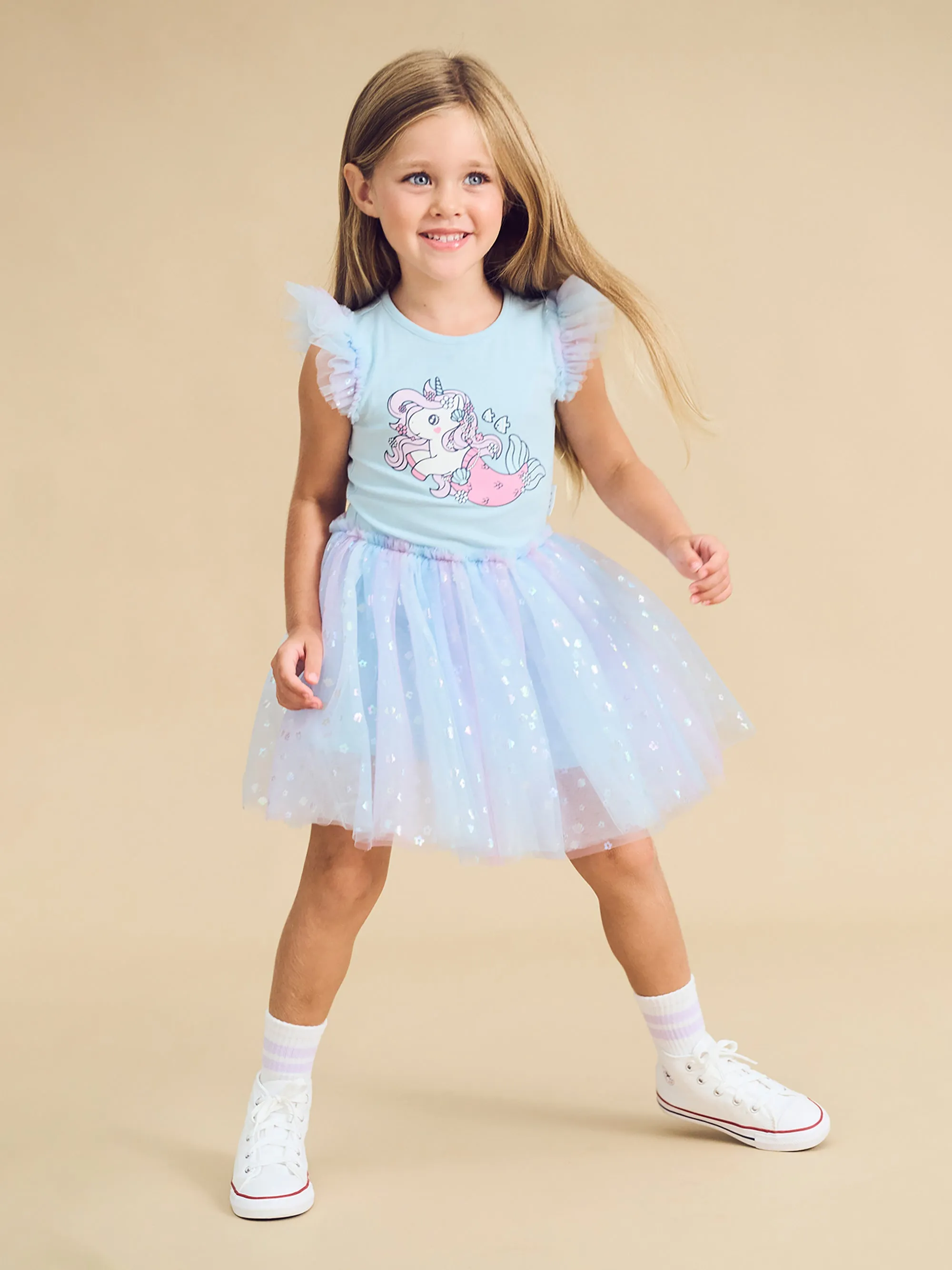 Huxbaby Daisy Seashell Ballet Dress