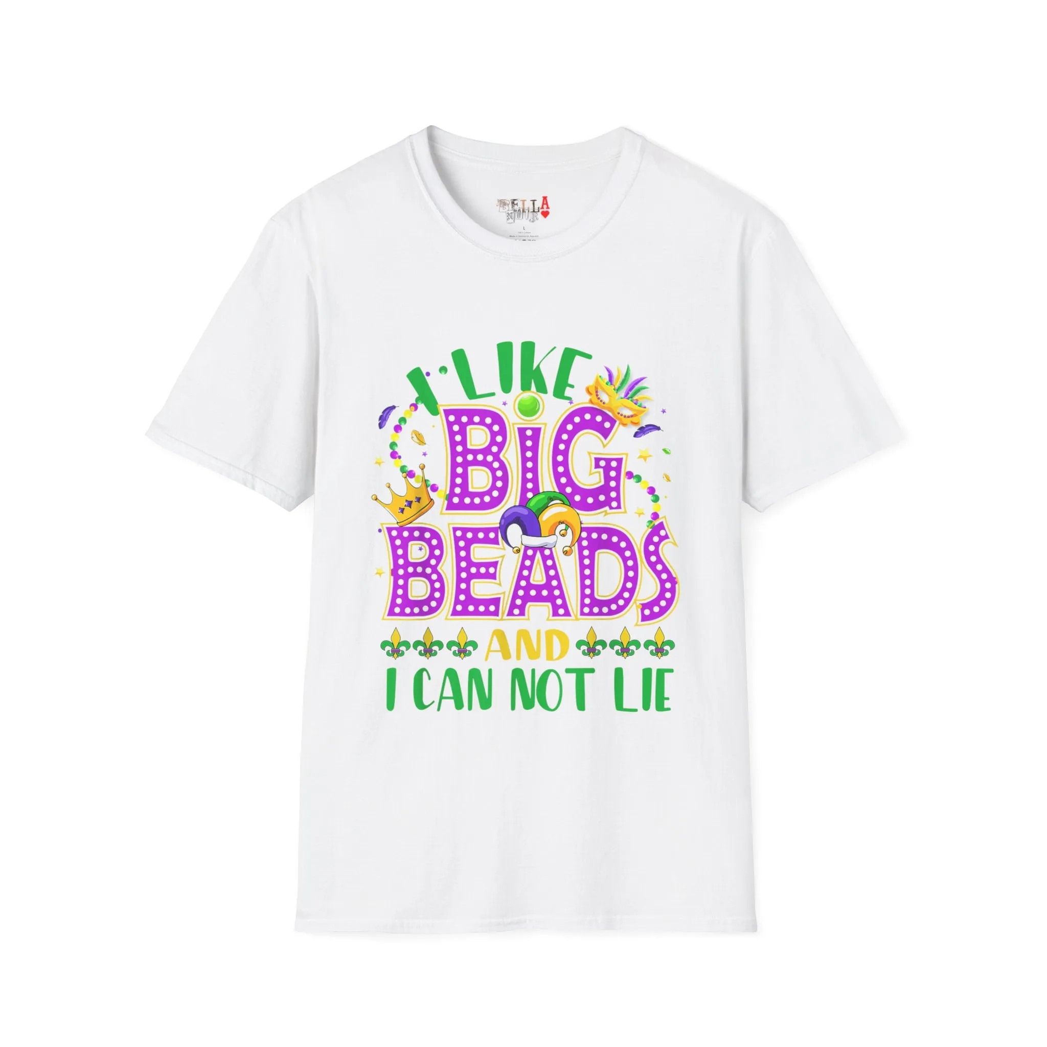 I like big beads Unisex Softstyle T-Shirt