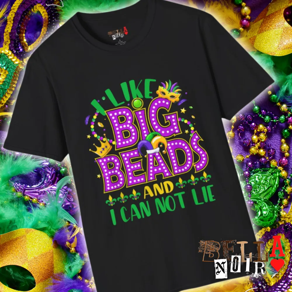 I like big beads Unisex Softstyle T-Shirt