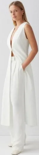 Idee Tailored Long Vest