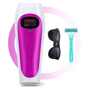 IPL Laser Hair Removal for Women and Men, 999,900 Flashes At-Home Permanent Painless Light Hair Removal Device for Facial, Armpits and Whole Body