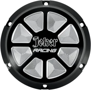 Joker Machine 10-692B Billet Derby Cover - Joker Racing - Black Anodized