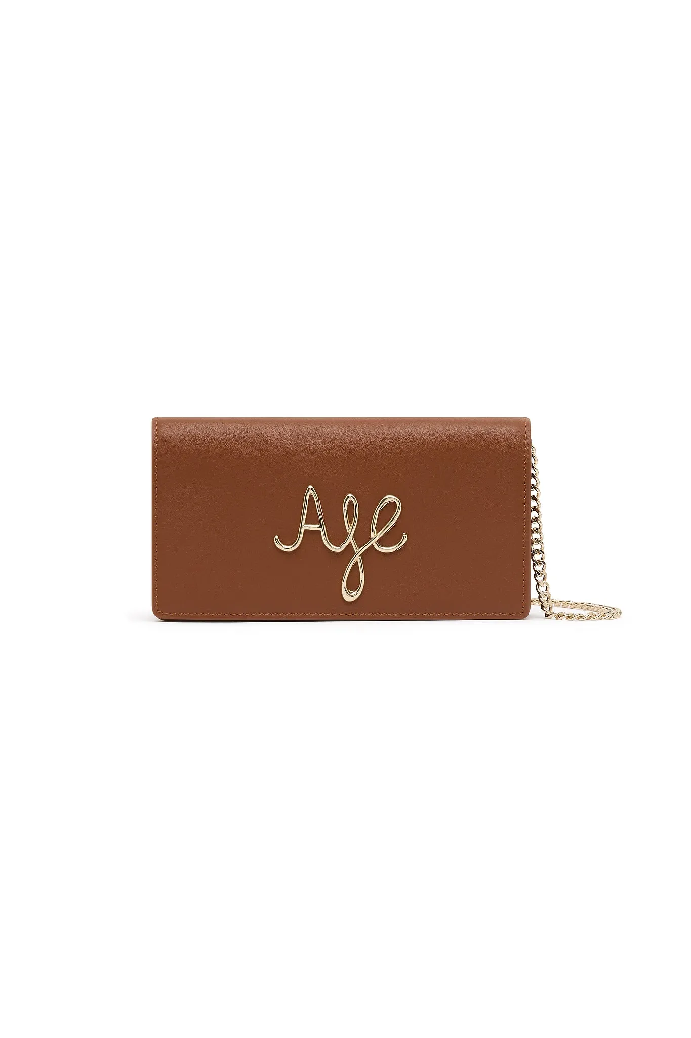 Joni Logo Chain Clutch