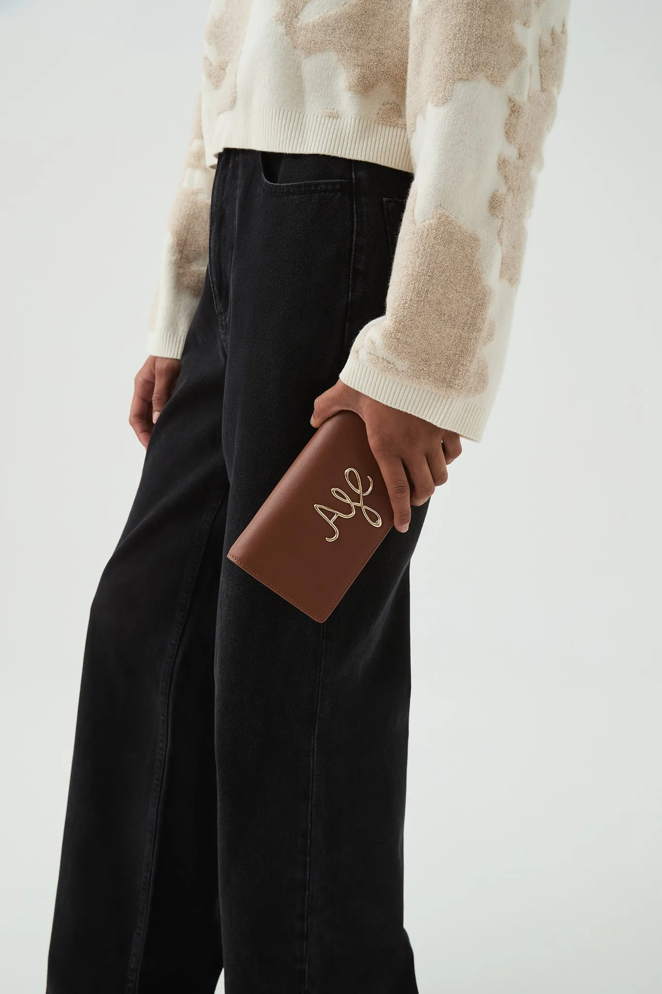 Joni Logo Chain Clutch
