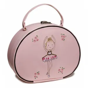Katz Girls Pink Ballerina Hard Vanity Case