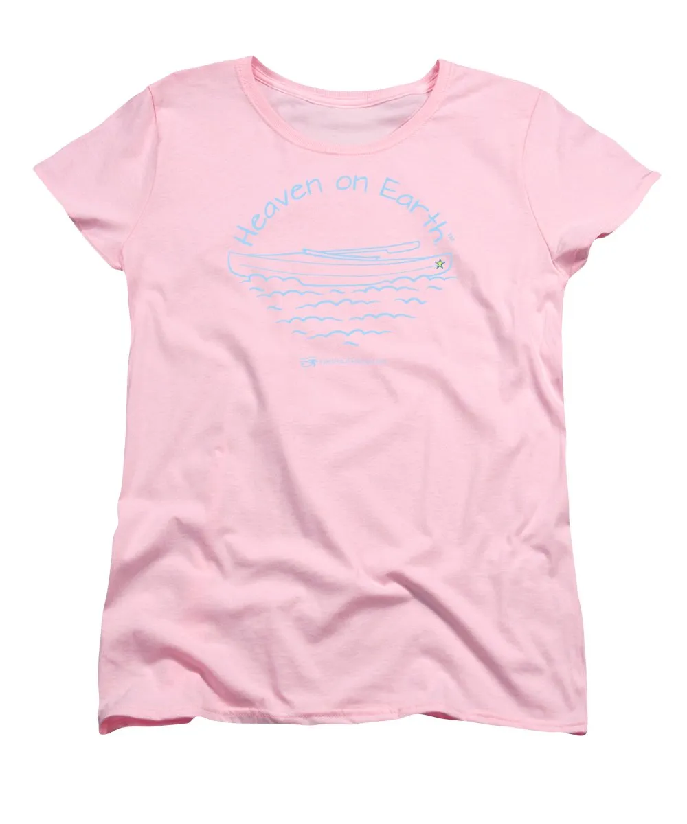 Kayak Heaven On Earth - Women's T-Shirt (Standard Fit)