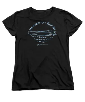 Kayak Heaven On Earth - Women's T-Shirt (Standard Fit)