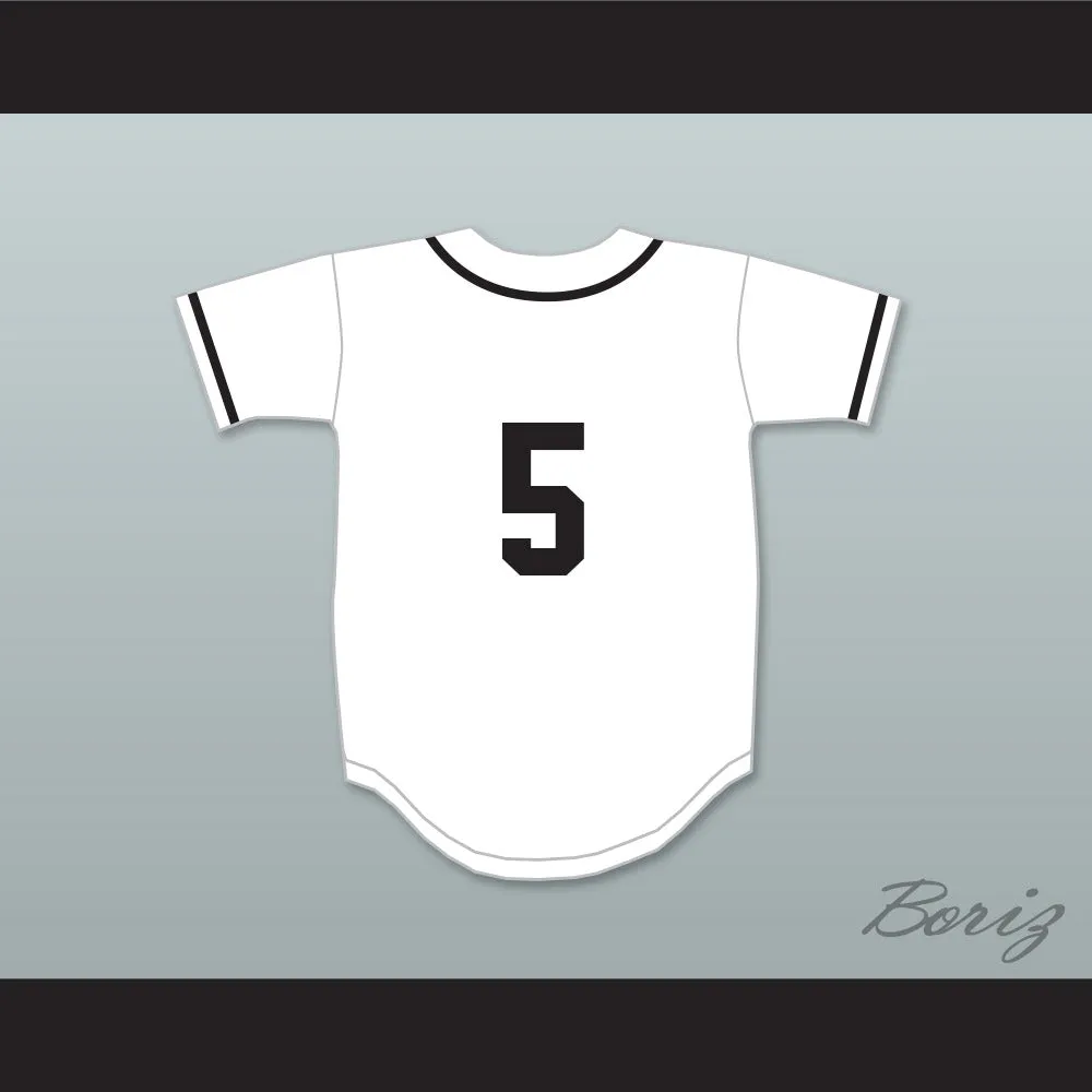 Kevin Costner 5 Salamanders Baseball Jersey 1st Annual Rock N' Jock Diamond Derby 1990