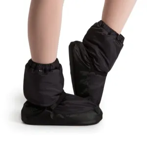 Kids warmup Booties - Black