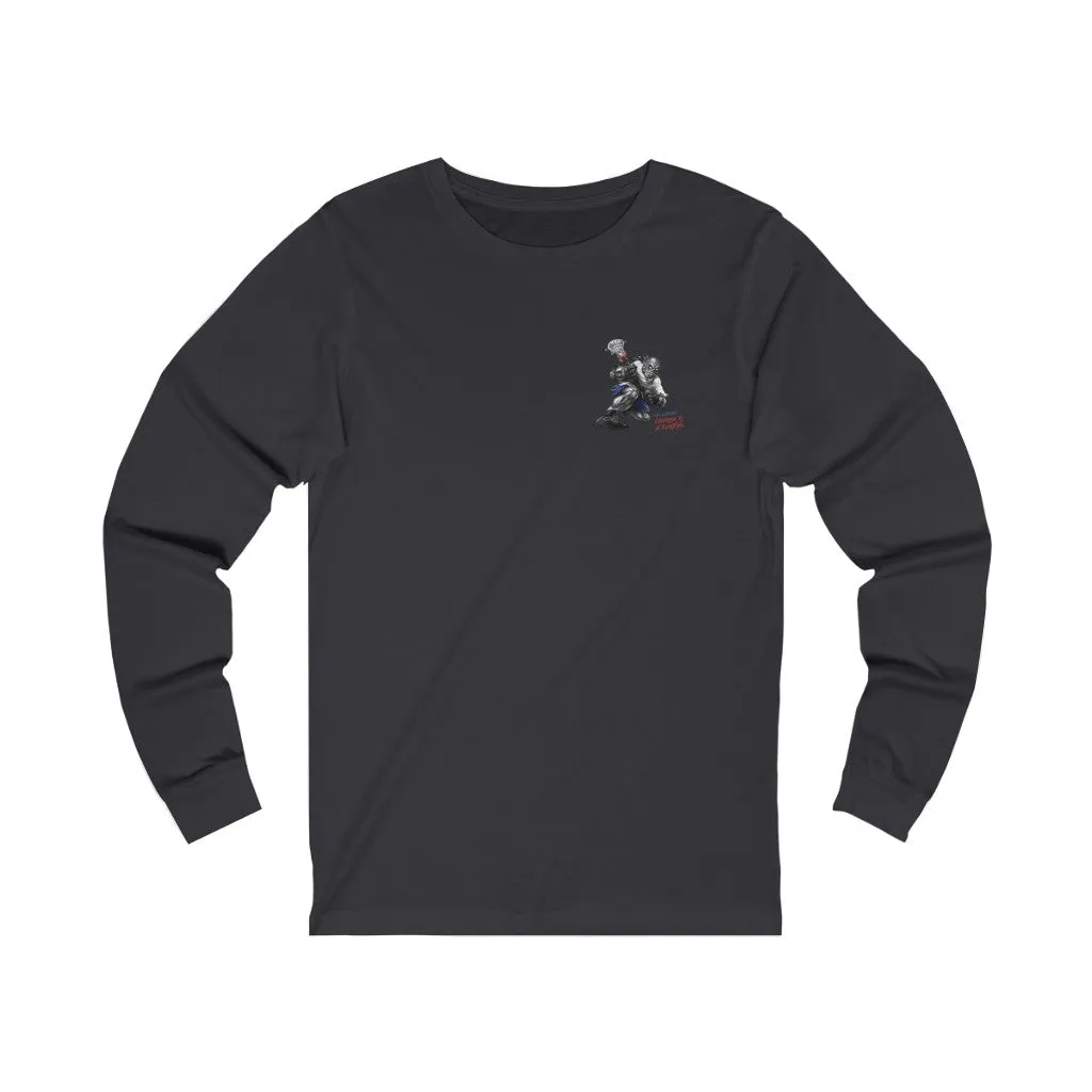 Lacrosse is a Lifestyle 2-Sided Long Sleeve T-Shirt