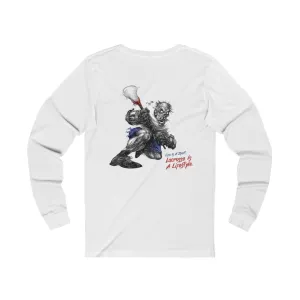 Lacrosse is a Lifestyle 2-Sided Long Sleeve T-Shirt