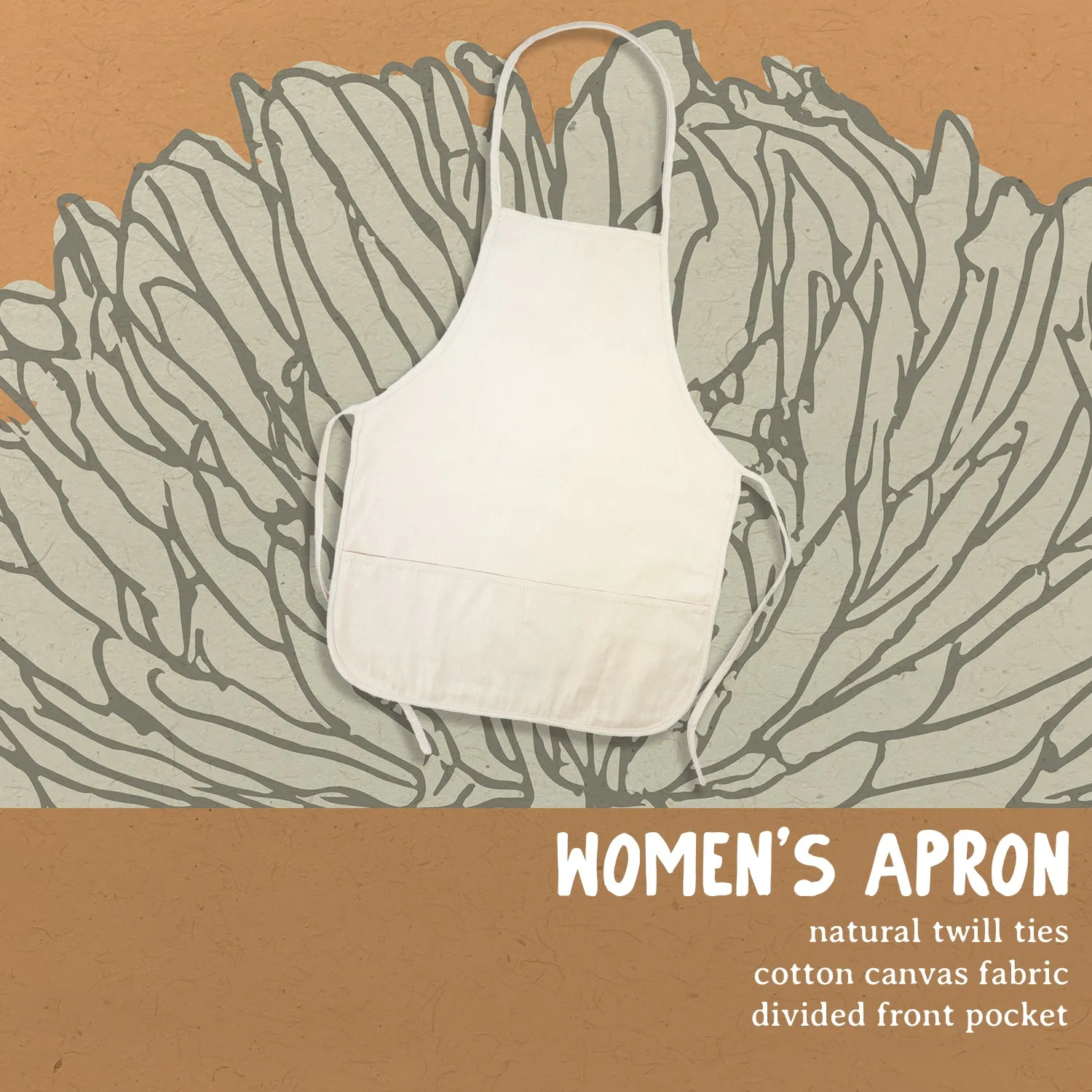 Le Jardin Fleuri Yellow - Spring Women's Apron