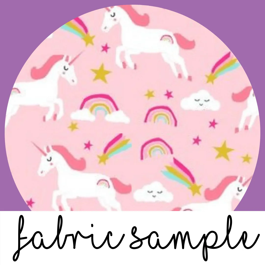 Limited Edition: Unicorns   Rainbows Covered Buttons