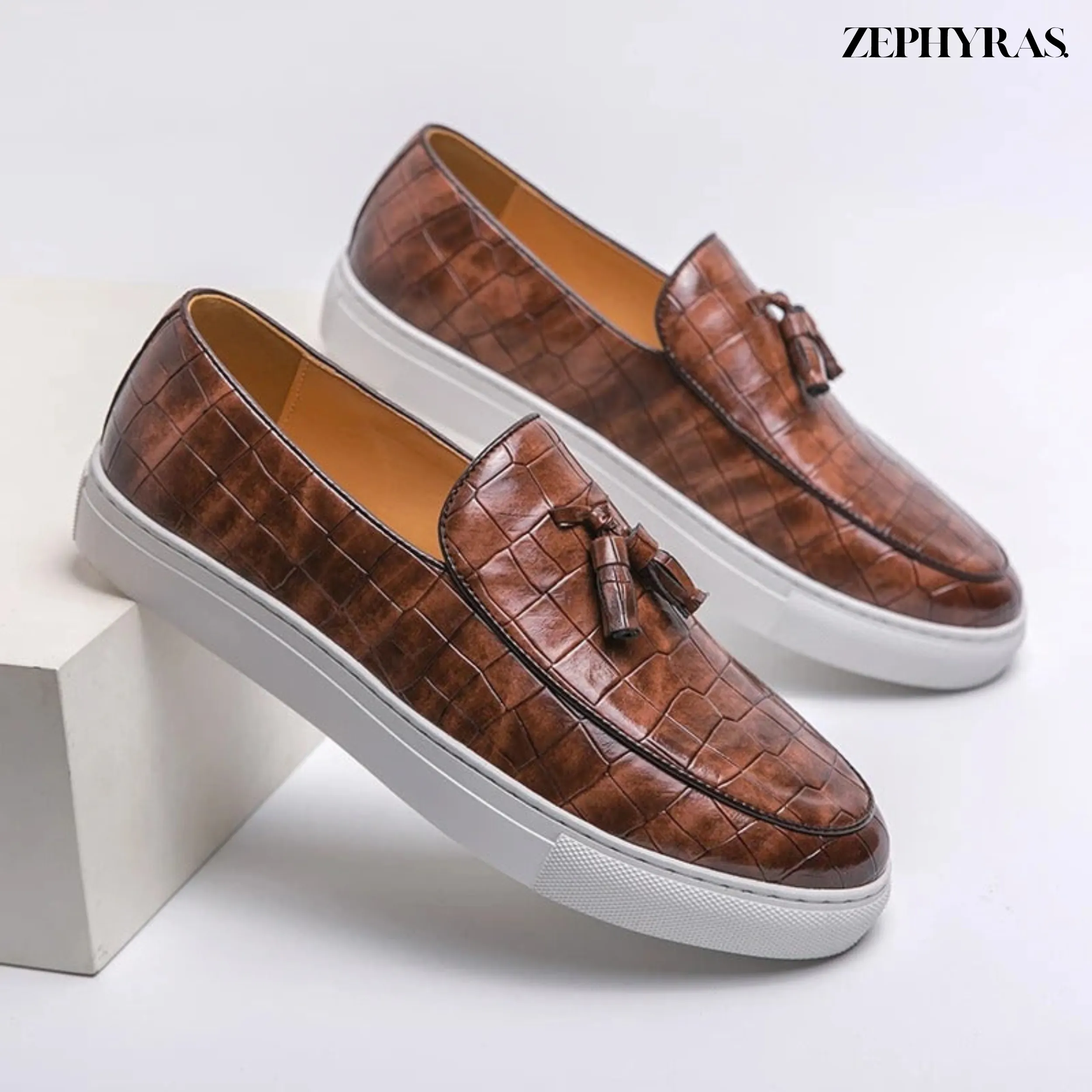 Loafer Maximus™ | Men's Genuine Leather Slip-On Loafers | Classic Design, Durable Material & Comfortable Fit