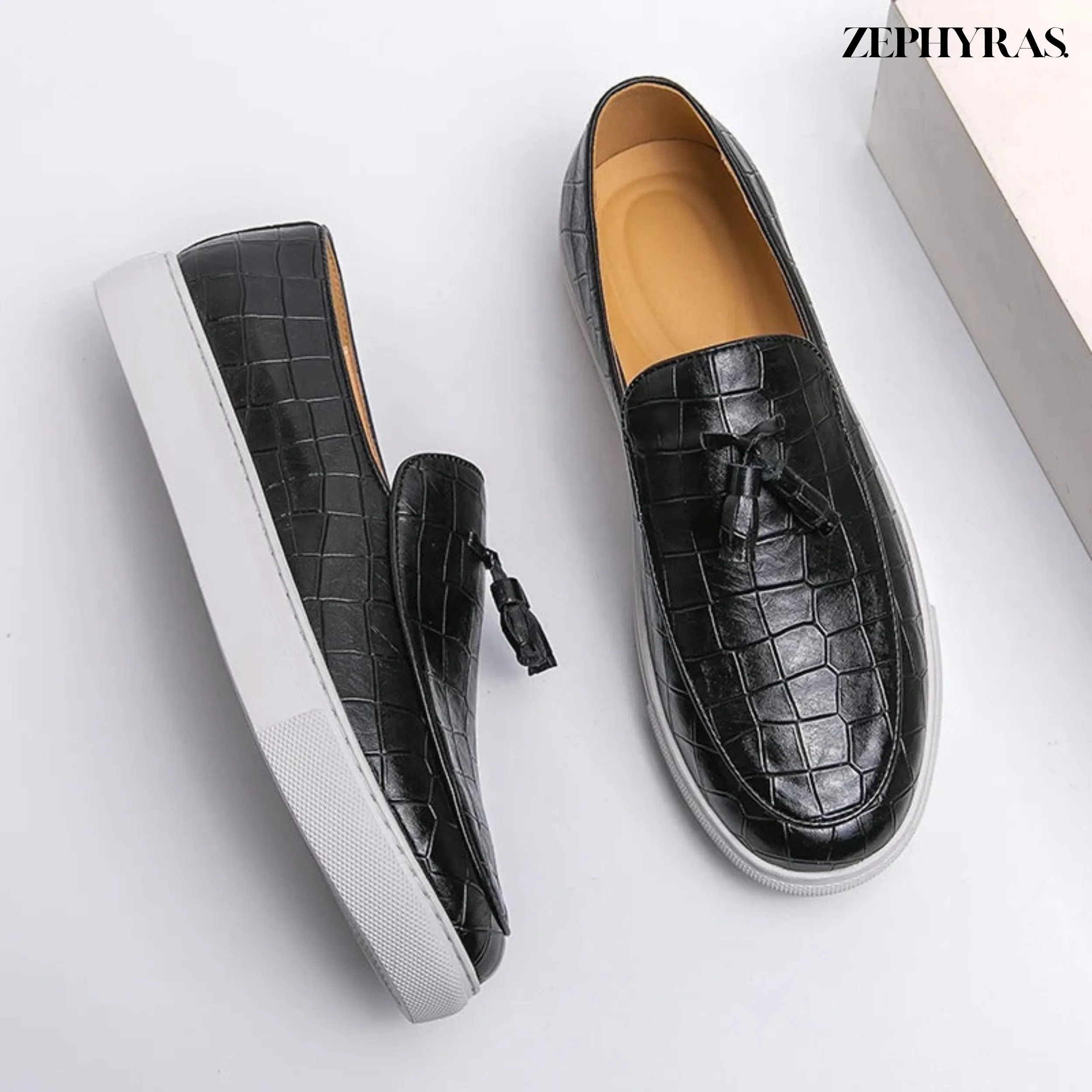 Loafer Maximus™ | Men's Genuine Leather Slip-On Loafers | Classic Design, Durable Material & Comfortable Fit