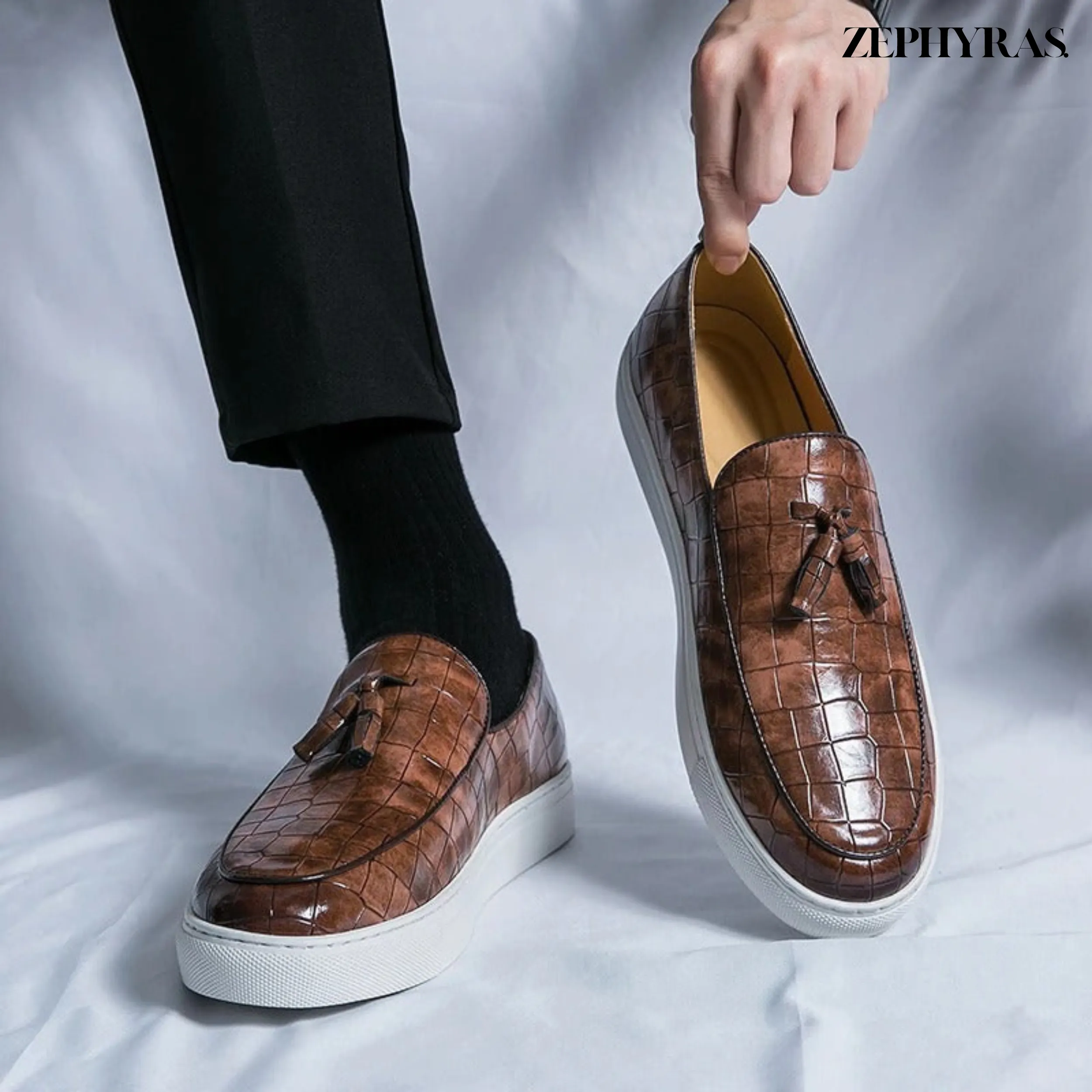 Loafer Maximus™ | Men's Genuine Leather Slip-On Loafers | Classic Design, Durable Material & Comfortable Fit