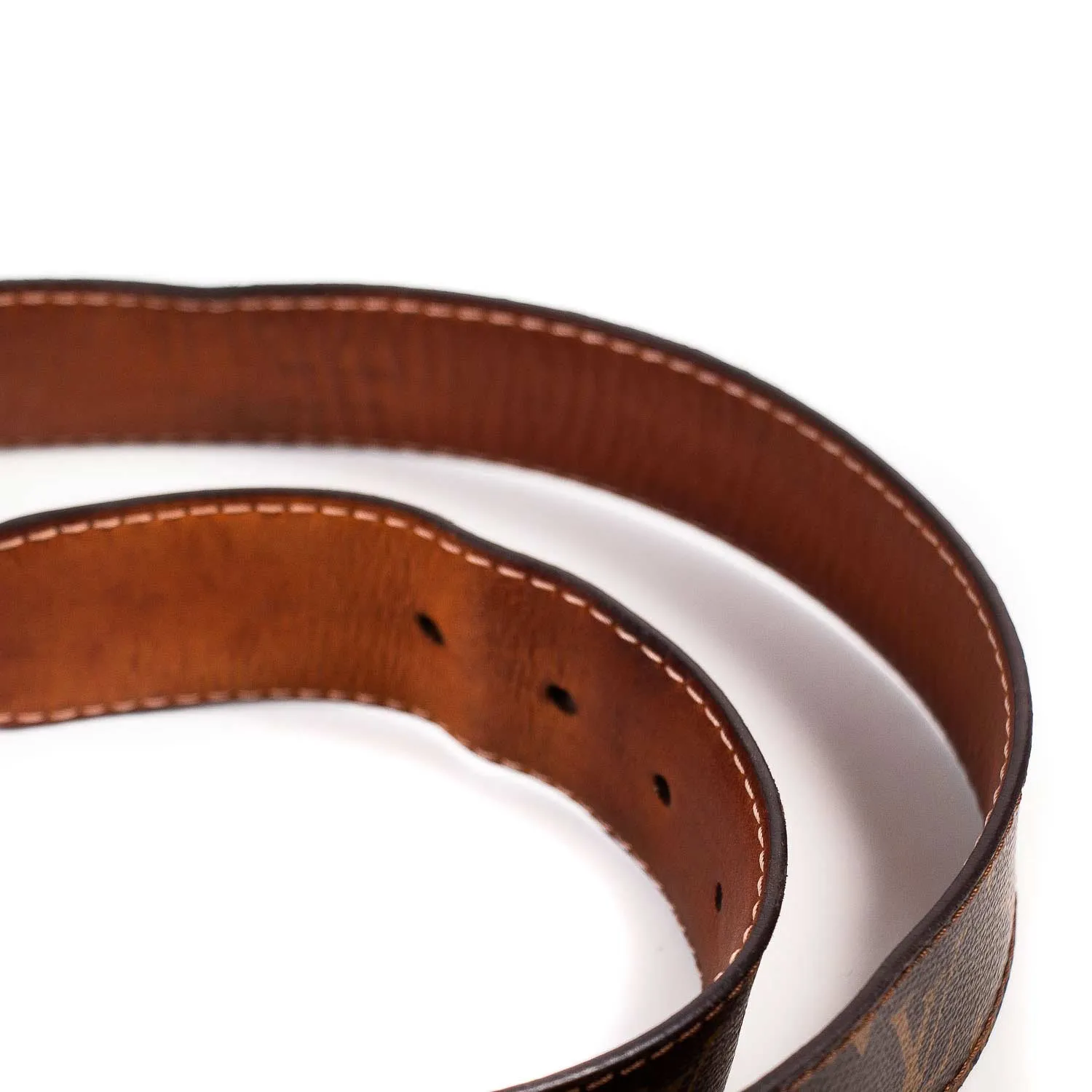 Louis Vuitton Monogram Buckle Belt