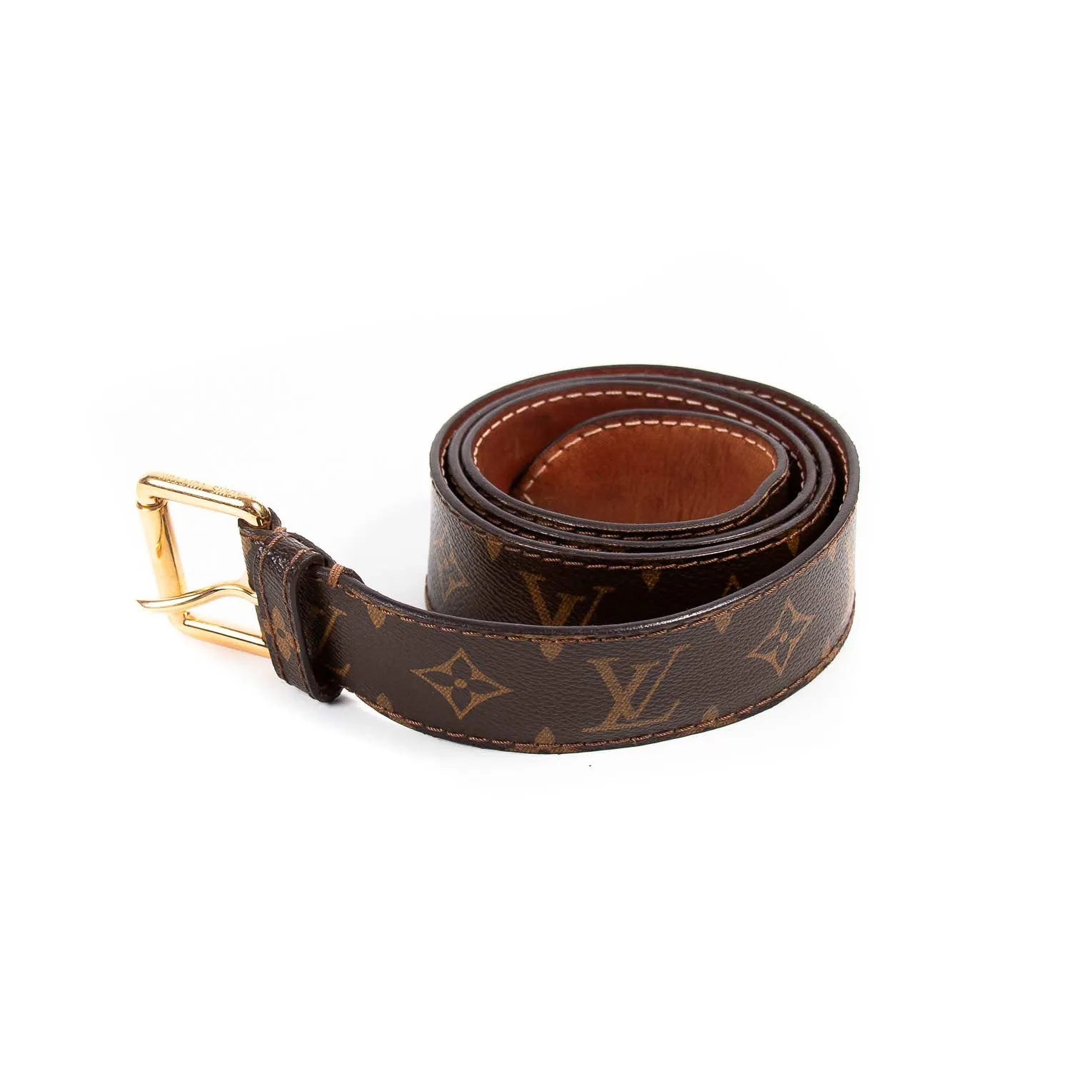 Louis Vuitton Monogram Buckle Belt