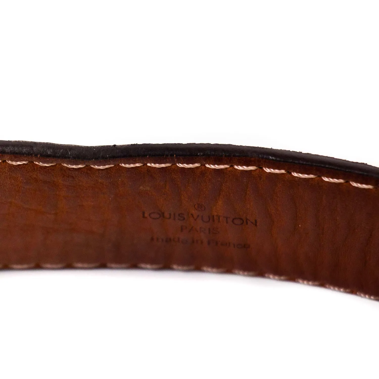 Louis Vuitton Monogram Buckle Belt