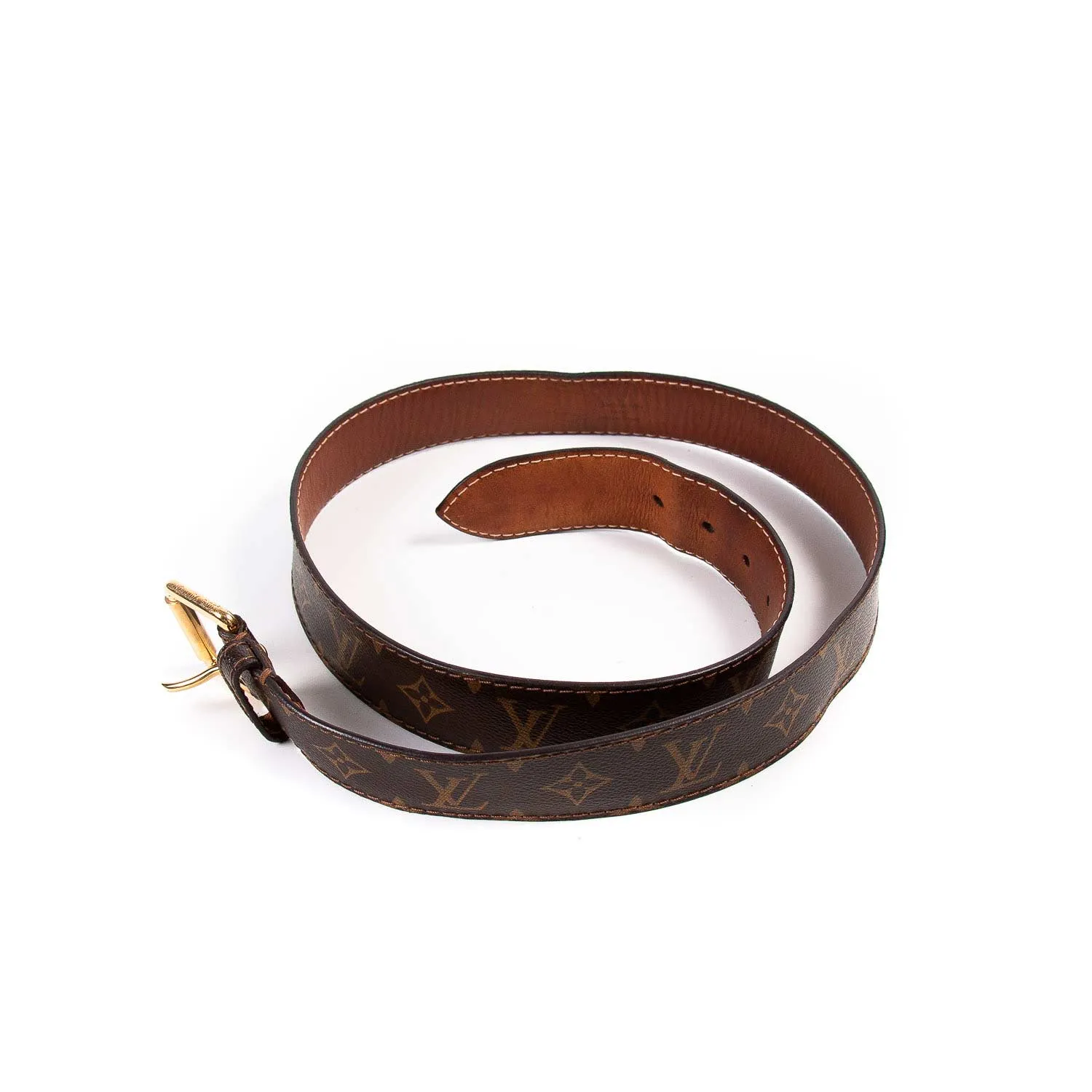 Louis Vuitton Monogram Buckle Belt