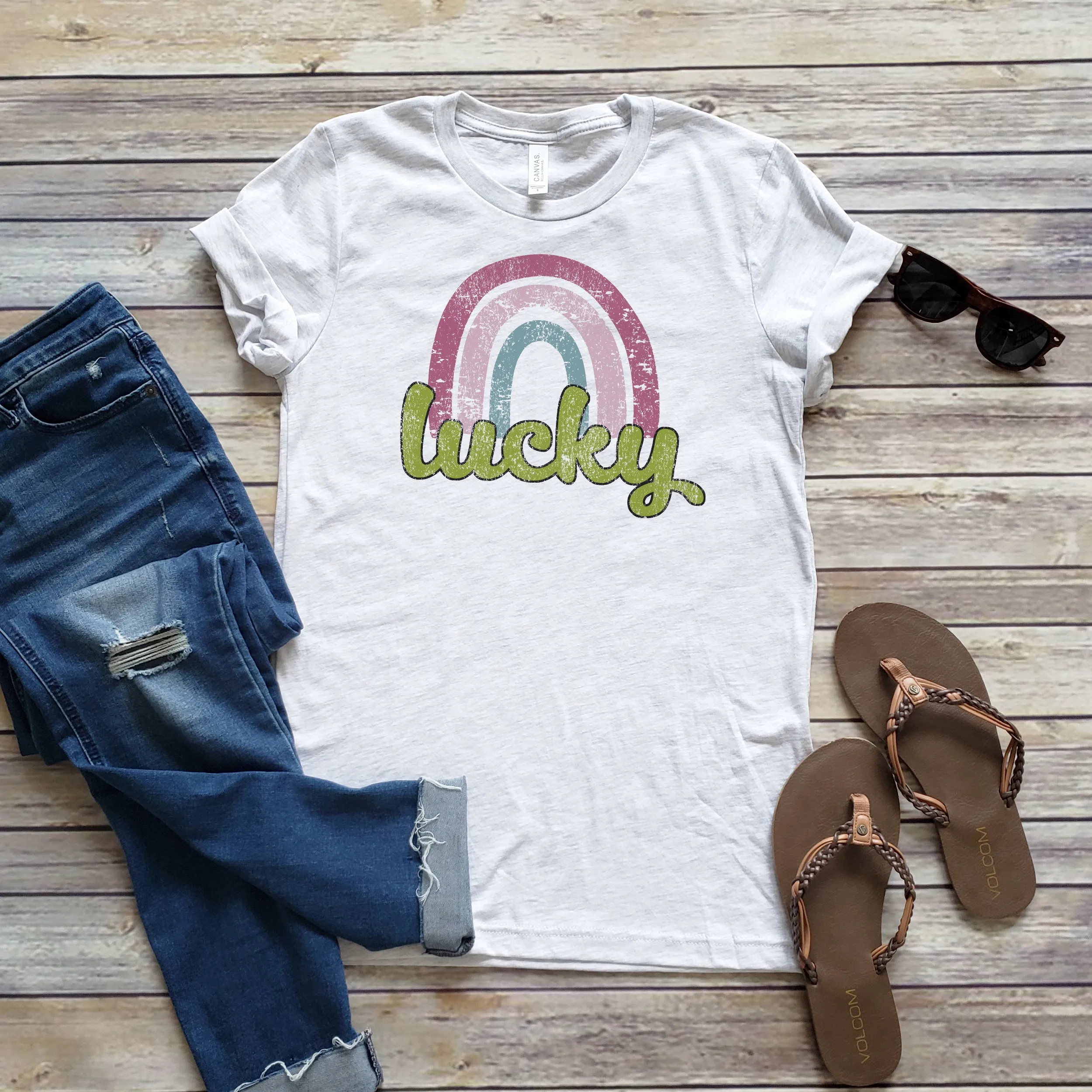 LUCKY RAINBOW TEE