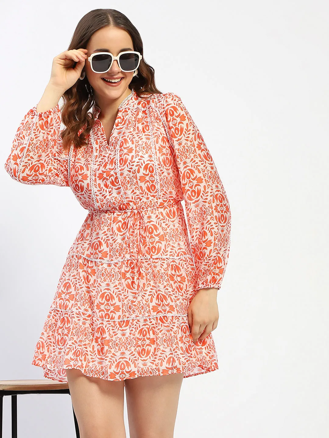 Madame Shanaya Kapoor Chintz Printed Dress