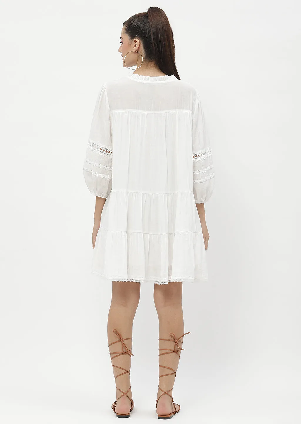 Madame Shanaya Kapoor Off-White Dress