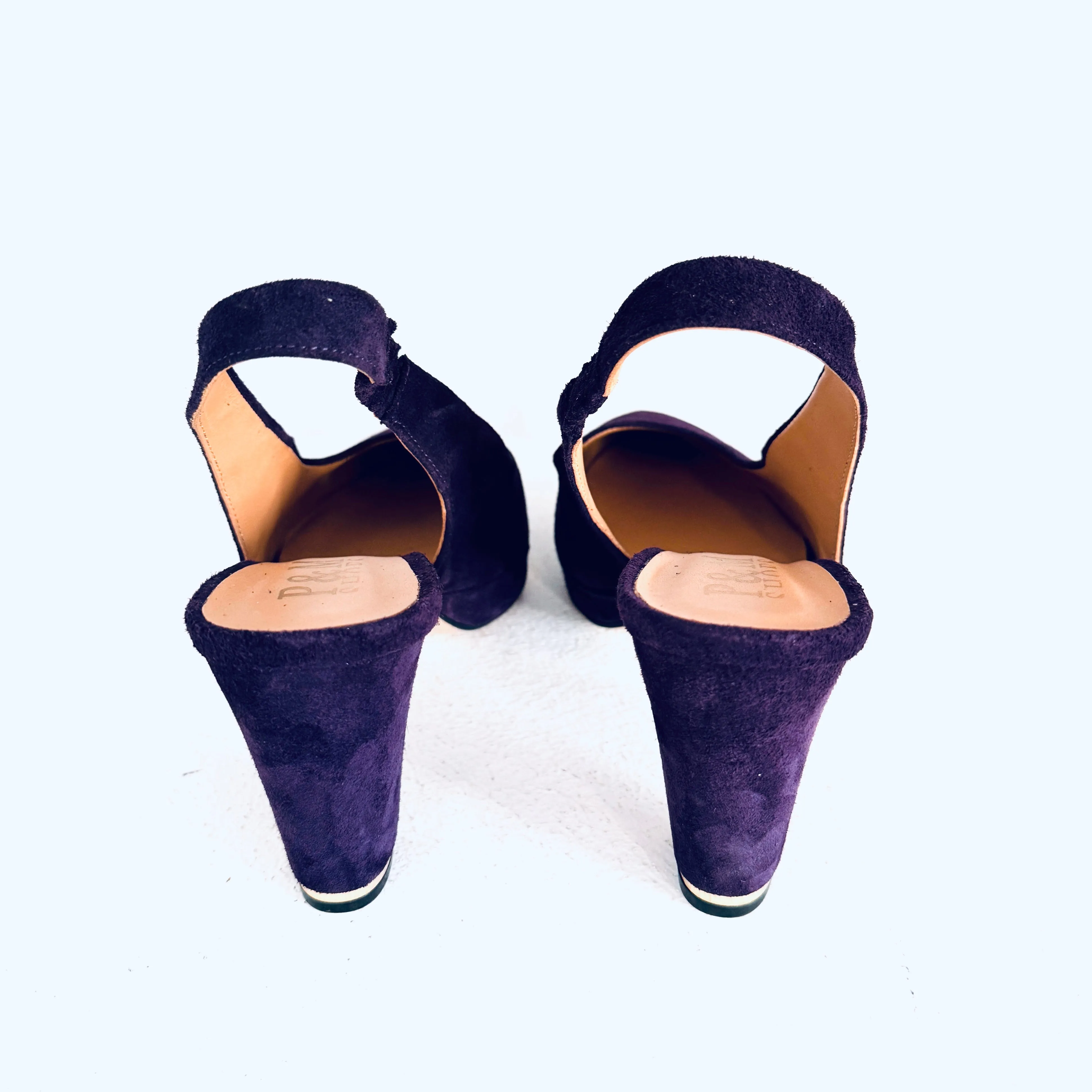 MARGARIDA ELASTIC SLINGBACK MINI PLATAFORMA SALTO CONE