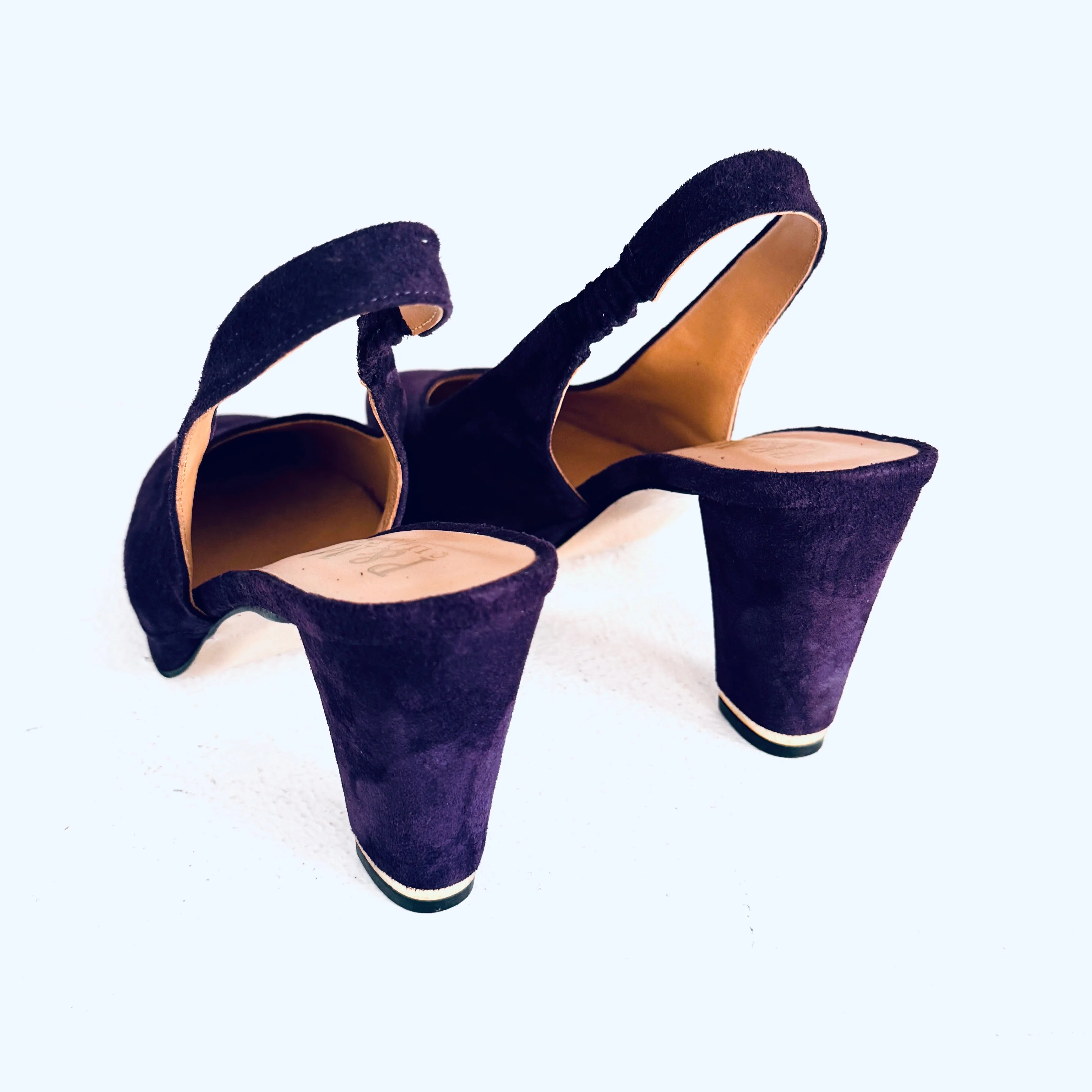 MARGARIDA ELASTIC SLINGBACK MINI PLATAFORMA SALTO CONE