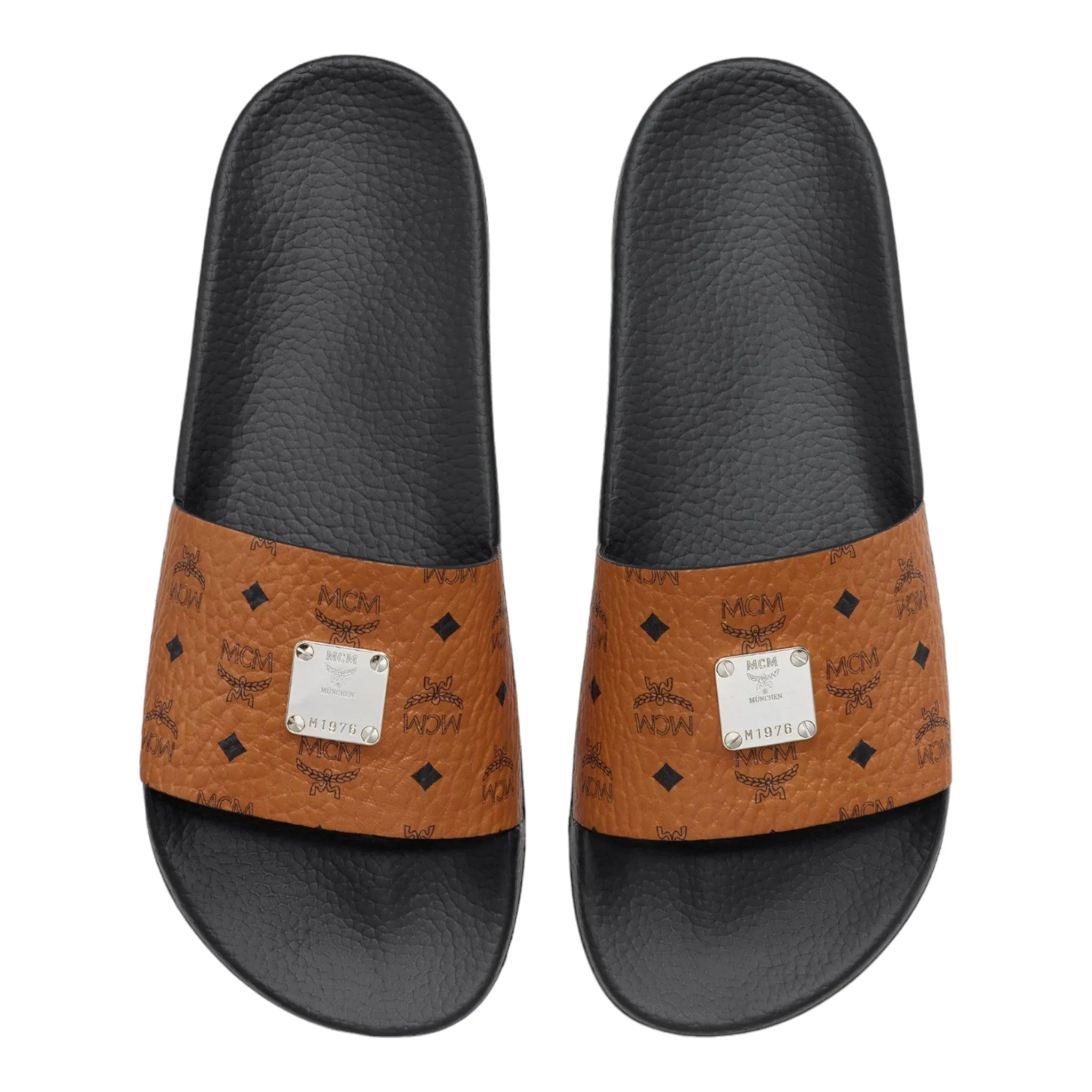 MCM Men's Visetos Slides