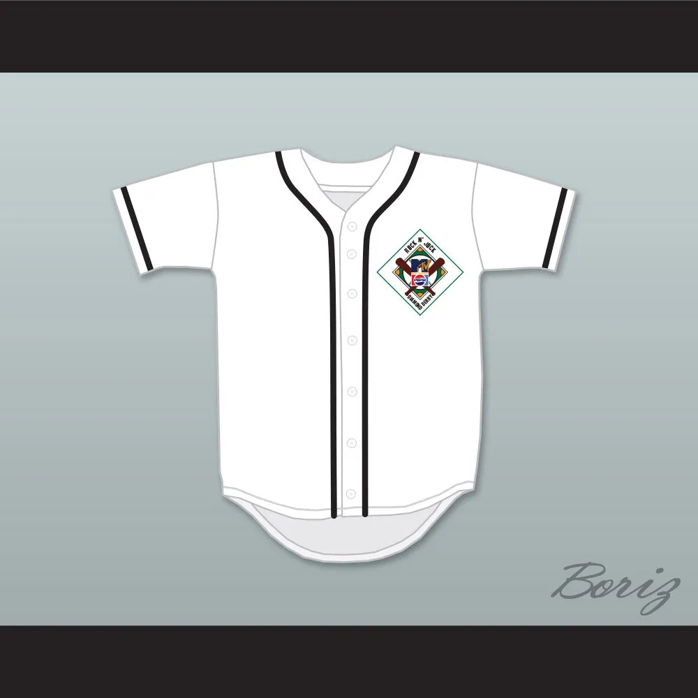 Mike Lookinland 19 Salamanders Baseball Jersey 1st Annual Rock N' Jock Diamond Derby 1990