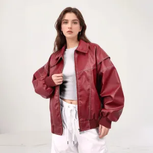 Modern Stitch Bomber Jacket