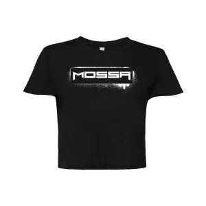 MOSSA Women's Bella   Canvas Flowy Cropped Tee