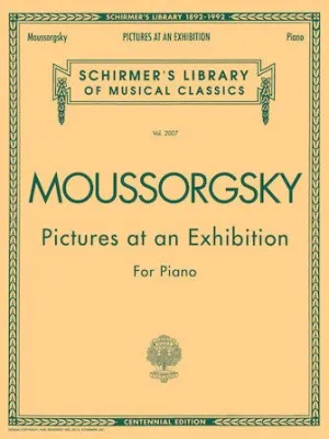 MOUSSORGSKY Pictures at an Exhibition (1874) - Centennial Edition Piano Solo