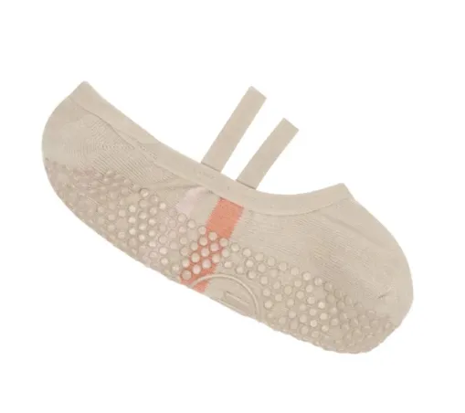 MoveActive Ballet Non Slip Grip Socks - Evie Smokey Mauve