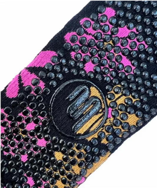 MoveActive Ballet Non Slip Grip Socks -  Retro Floral