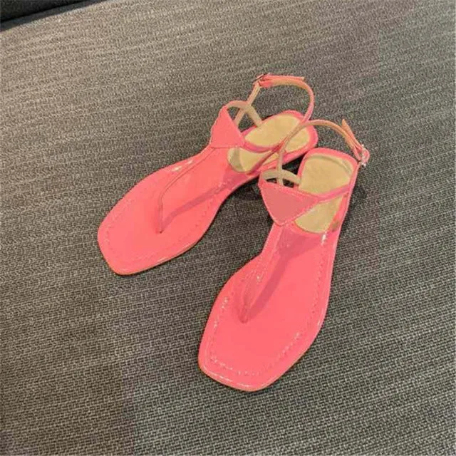 New Summer Fashion Women's Sandals Soft Cool Flip-flops Sweet Ladies Solid Jelly Shoes Beach/Party Holiday Women's Sandals