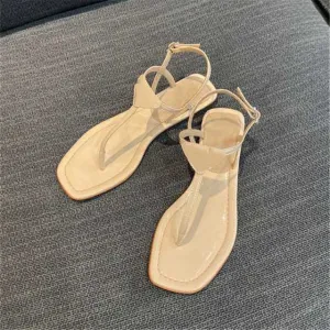 New Summer Fashion Women's Sandals Soft Cool Flip-flops Sweet Ladies Solid Jelly Shoes Beach/Party Holiday Women's Sandals