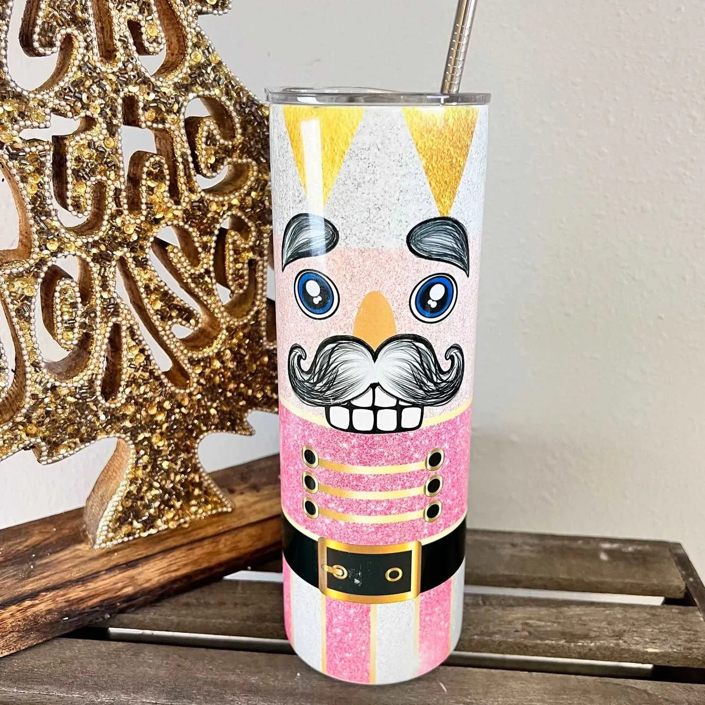 Nutcracker Christmas Shirt & Tumbler Bundle Set