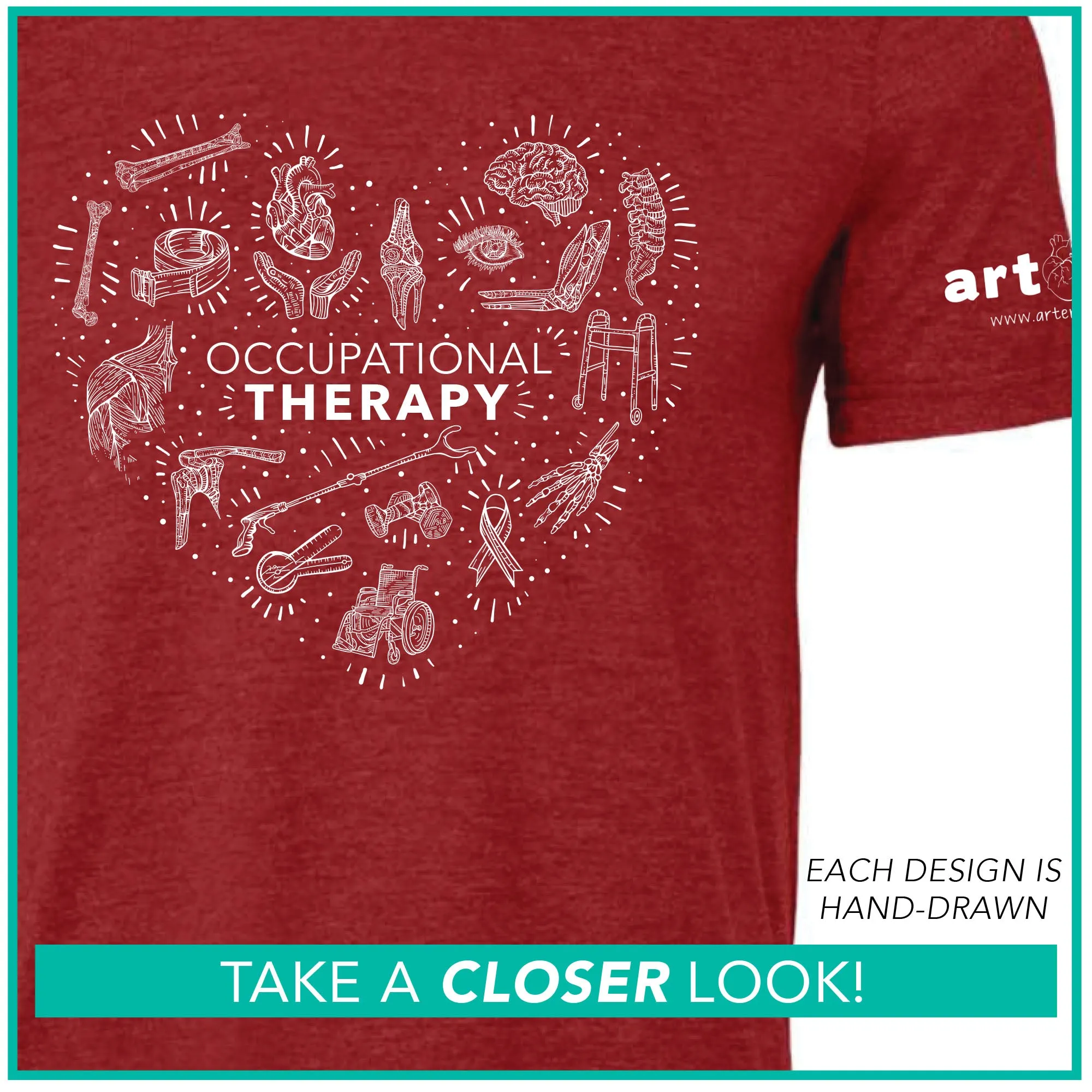 Occupational Therapy / Heart Collage / Pre-Order