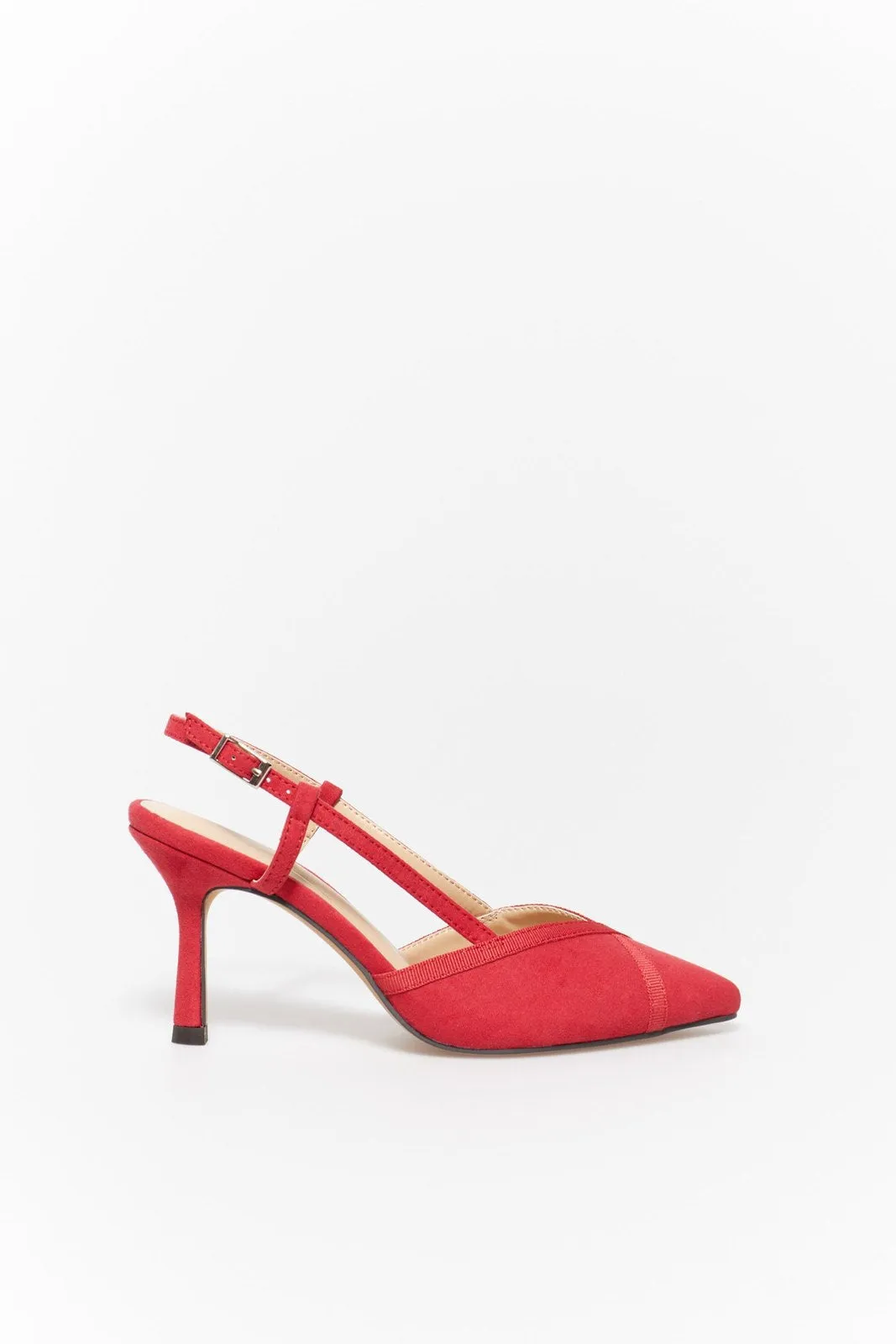 Open Gross Stiletto - Red