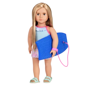 Our Generation 18" Regular Doll w/Bathing Suit & Skirt - Ivana